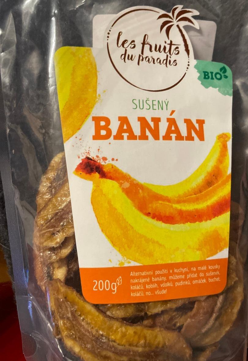 Fotografie - Bio Sušený banán Les Fruits du Paradis