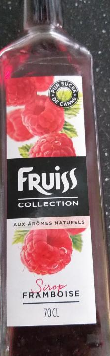 Fotografie - Sirup s přídavkem malinové šťávy Fruiss Collection