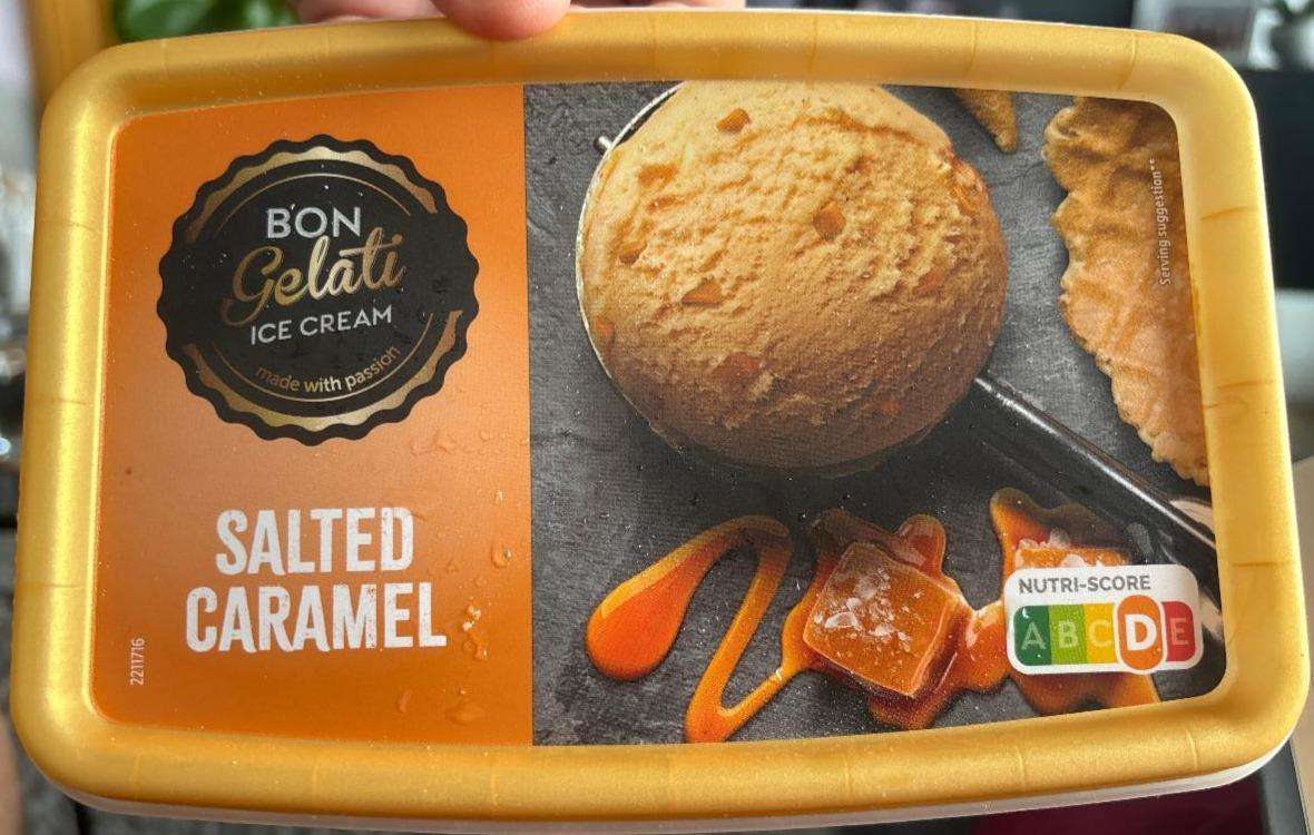 Fotografie - Premium ice cream salted caramel Bon Gelati
