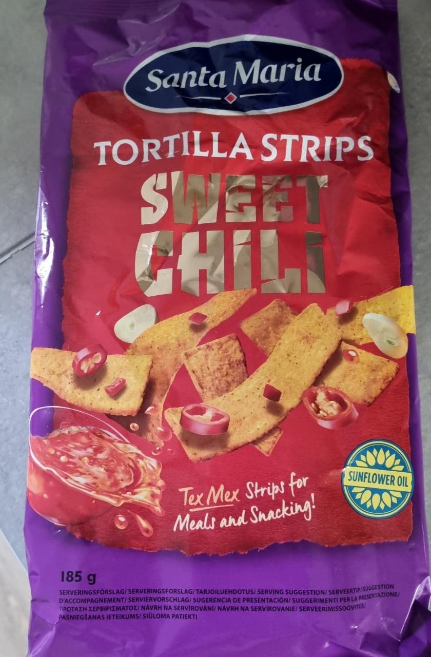 Fotografie - Tortilla strips sweet chilli Santa Maria