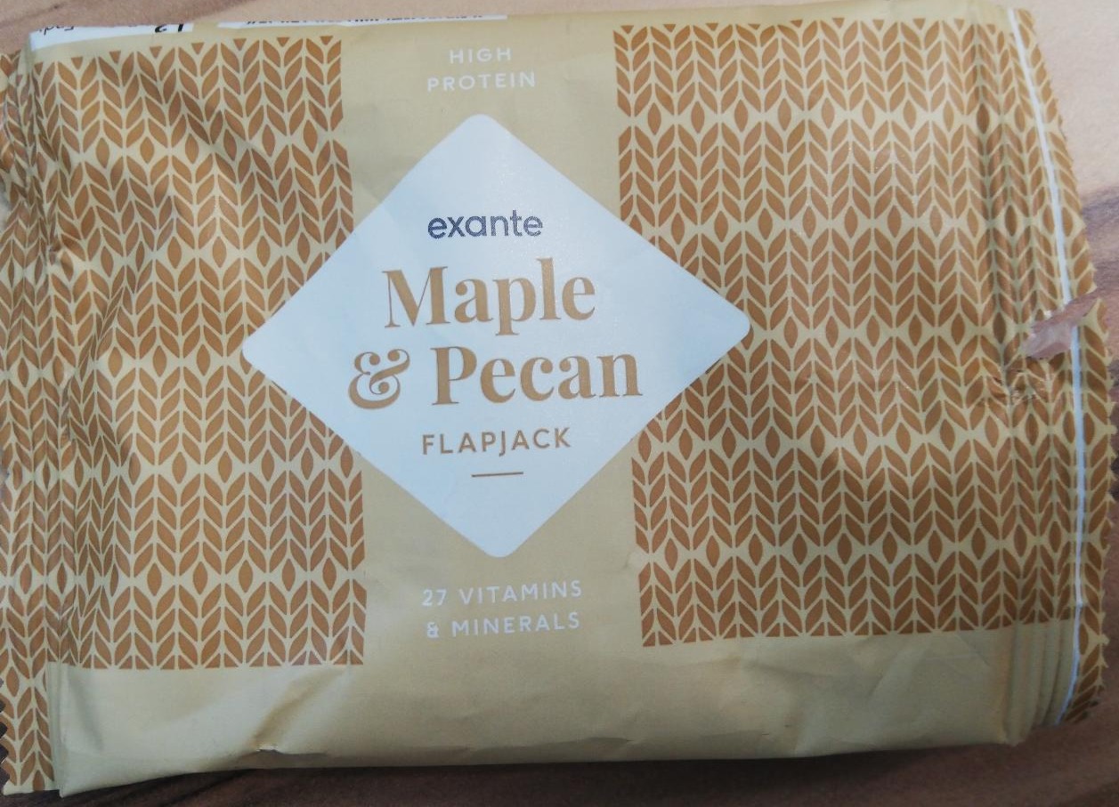 Fotografie - Maple & Pecan Meal Replacement Flapjack Exante