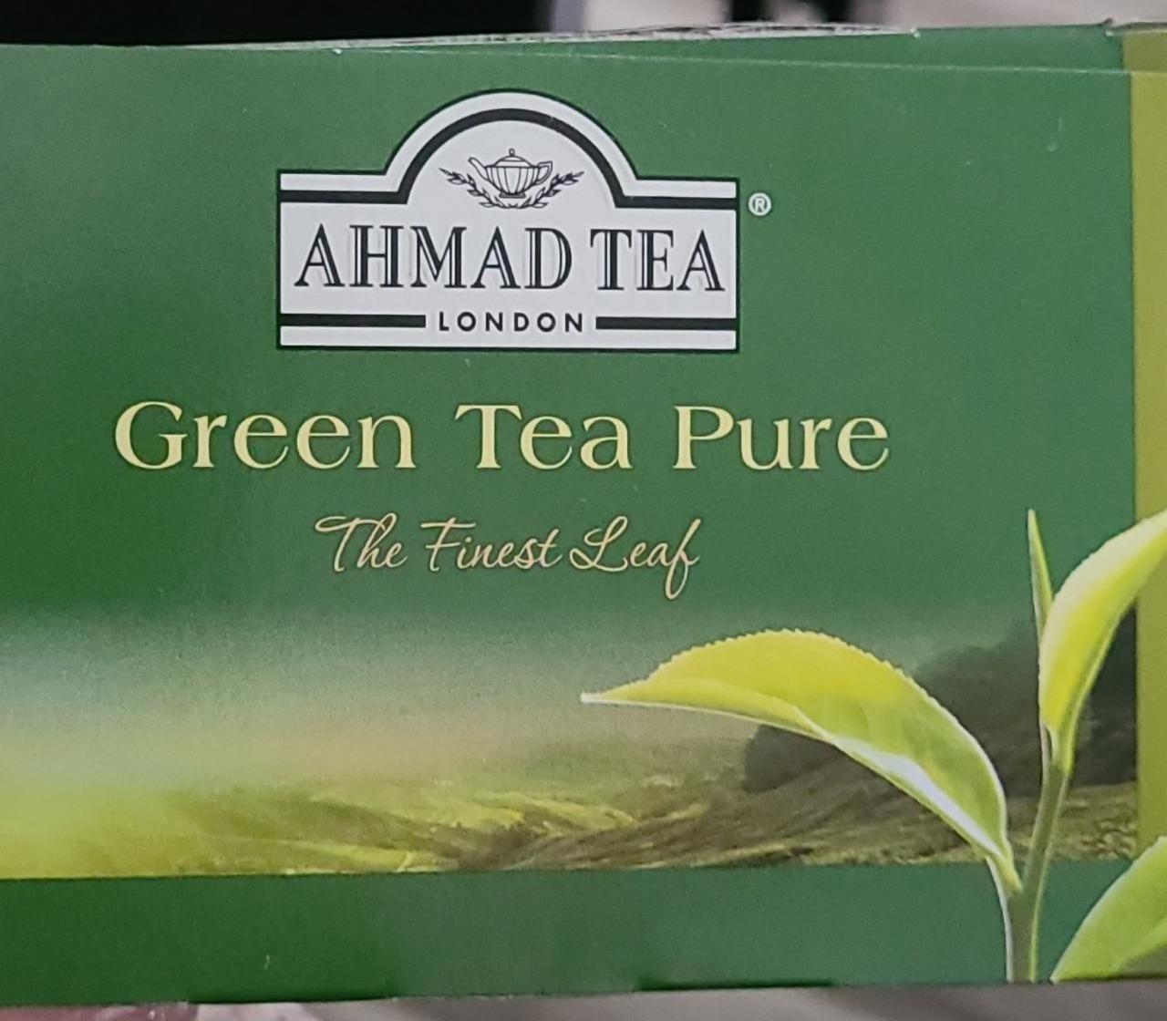 Fotografie - Green Tea Pure Ahmad Tea London