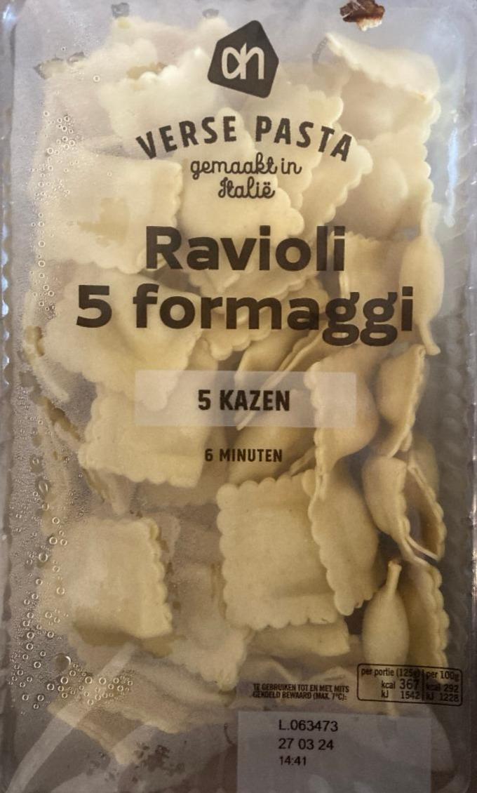 Fotografie - Ravioli 5 formaggi Verse Pasta Albert Heijn