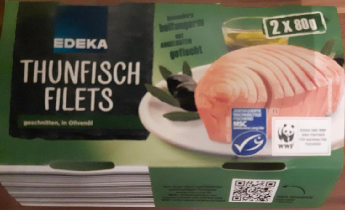 Fotografie - Thunfisch Filets in Olivenöl Edeka