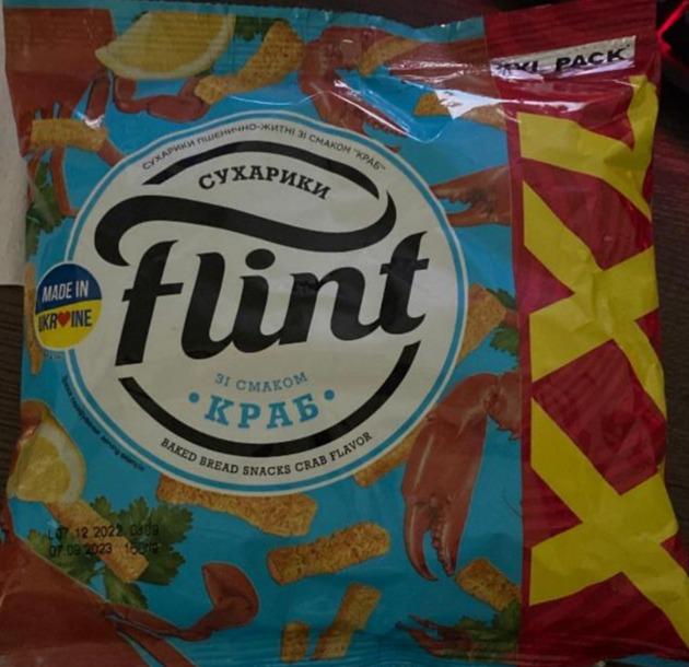 Fotografie - Baked bread snacks crab flavour Flint