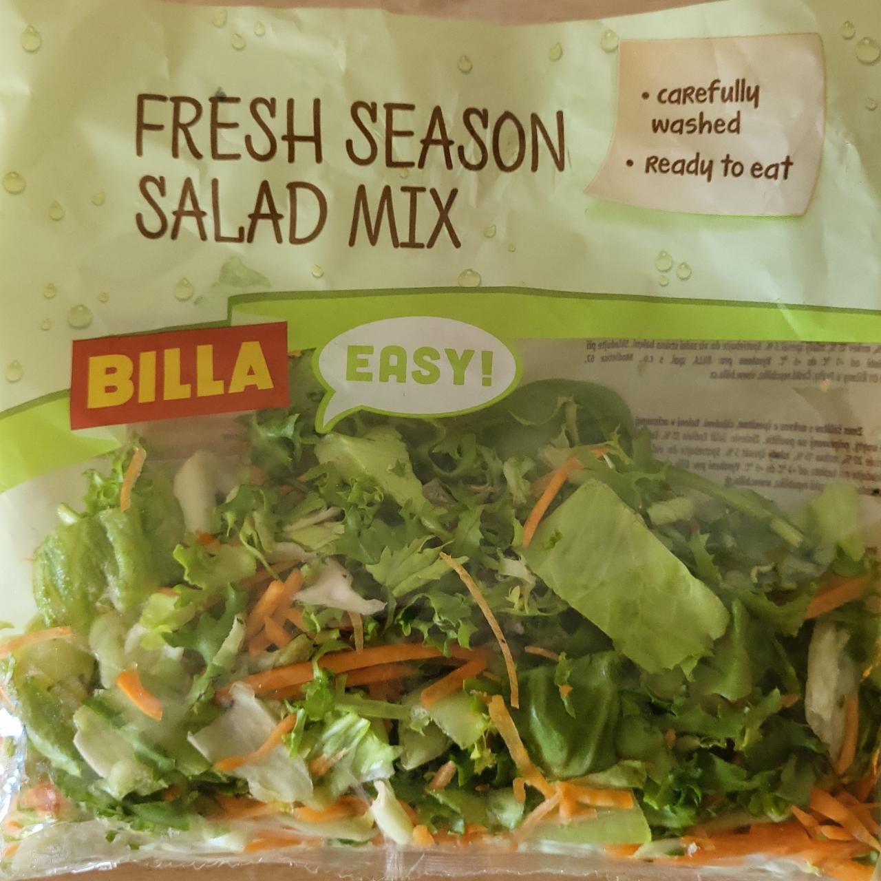 Fotografie - Fresh season salad mix Billa Easy!