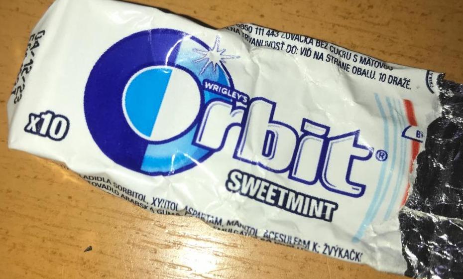 Fotografie - sweetmint žvýkačky Orbit