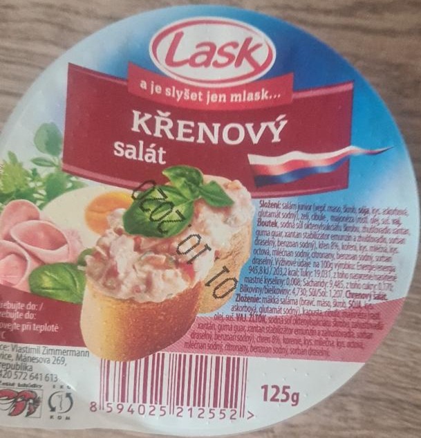 Fotografie - Křenový salát Lask