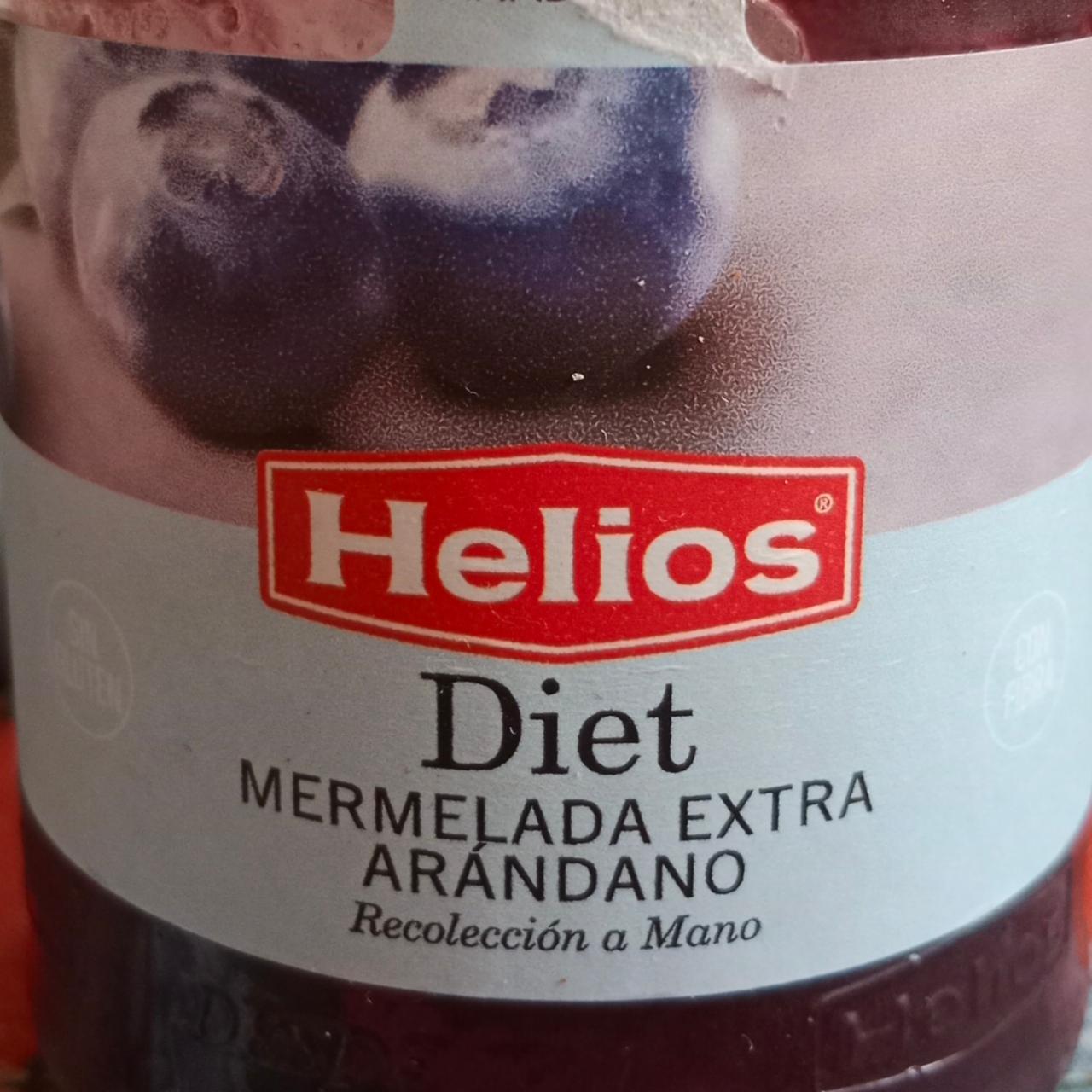 Fotografie - Diet Mermelada extra arándano Helios