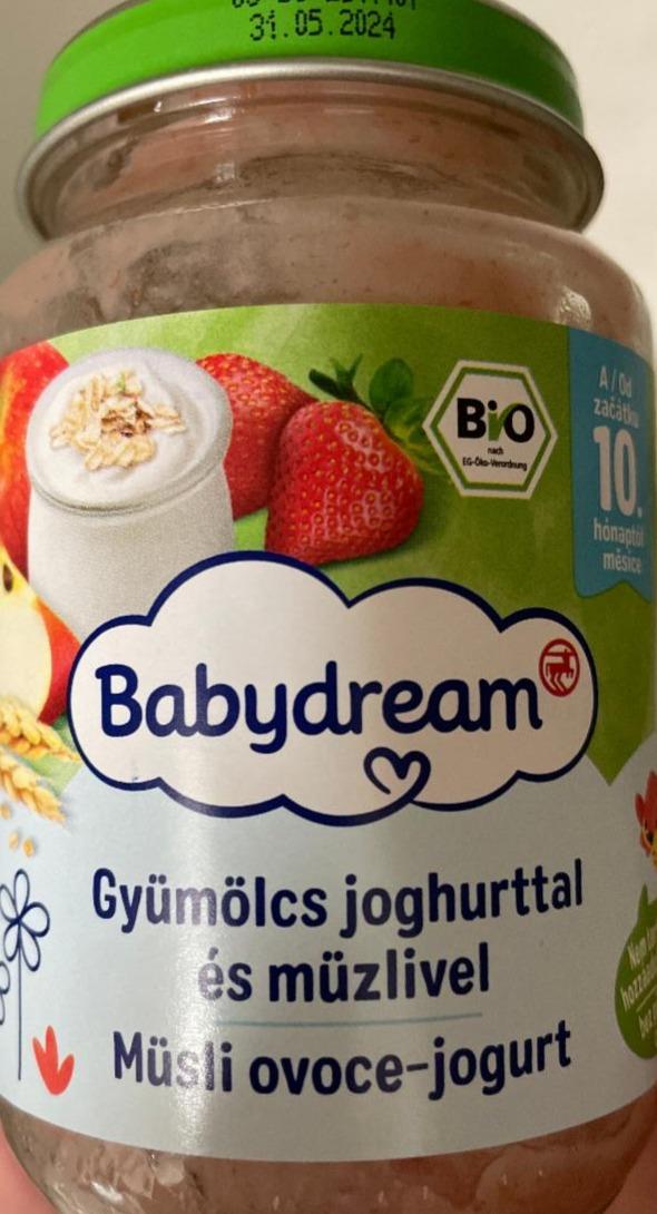 Fotografie - Přesnidávka müsli ovoce jogurt Babydream