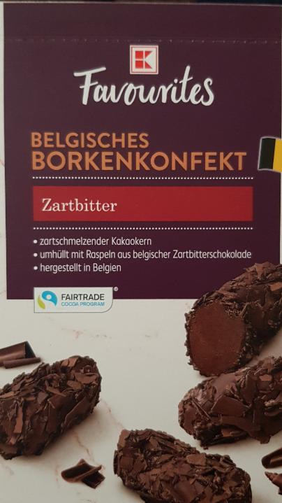 Fotografie - Belgisches BorkenKonfekt Zartbitter K-Favourites