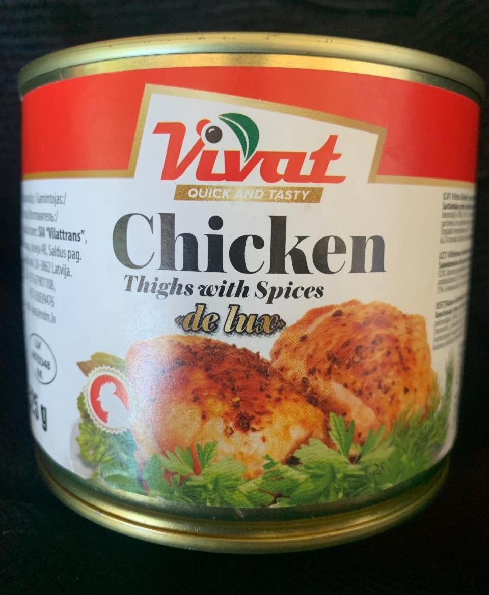 Fotografie - Chicken thighs with spices Vivat