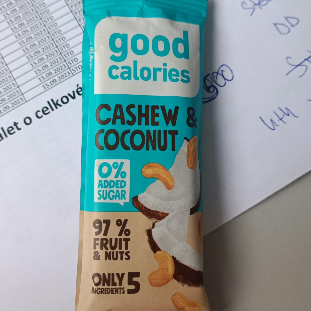 Fotografie - Cashew & coconut Bar Good calories
