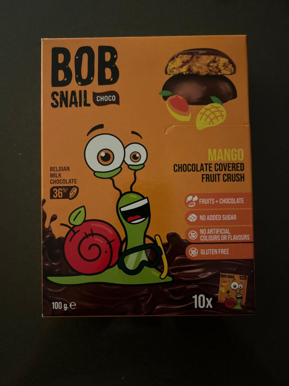 Fotografie - Šnek Bob mangová pochoutka Bob snail