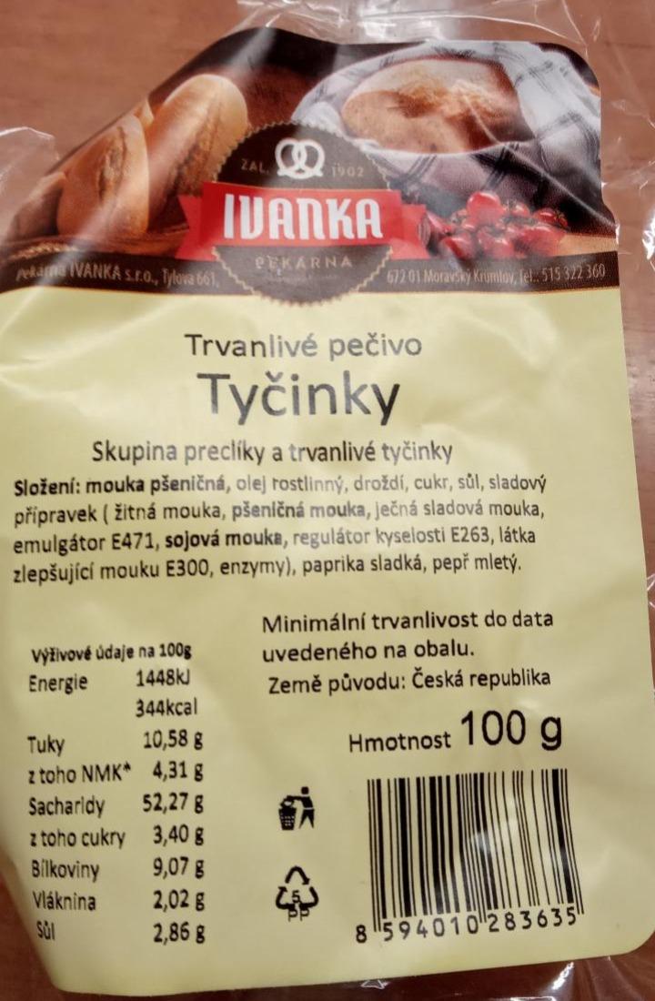 Fotografie - Tyčinky trvanlivé Ivanka pekárna