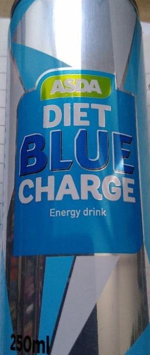 Fotografie - Diet Blue Charge energy drink Asda