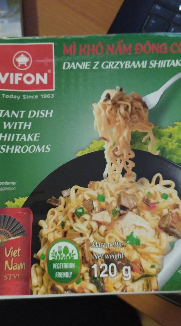 Fotografie - Instant Dish with Shiitake Mushrooms Vifon