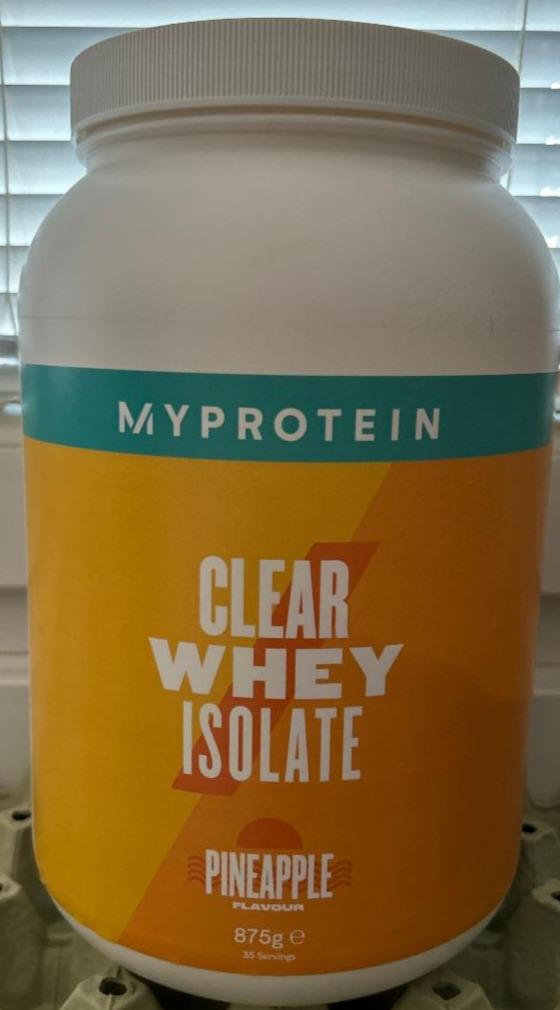 Fotografie - Clear Whey Isolate Pineapple MyProtein