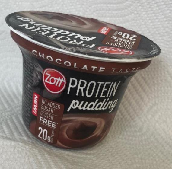 Fotografie - Protein pudding chocolate Zott