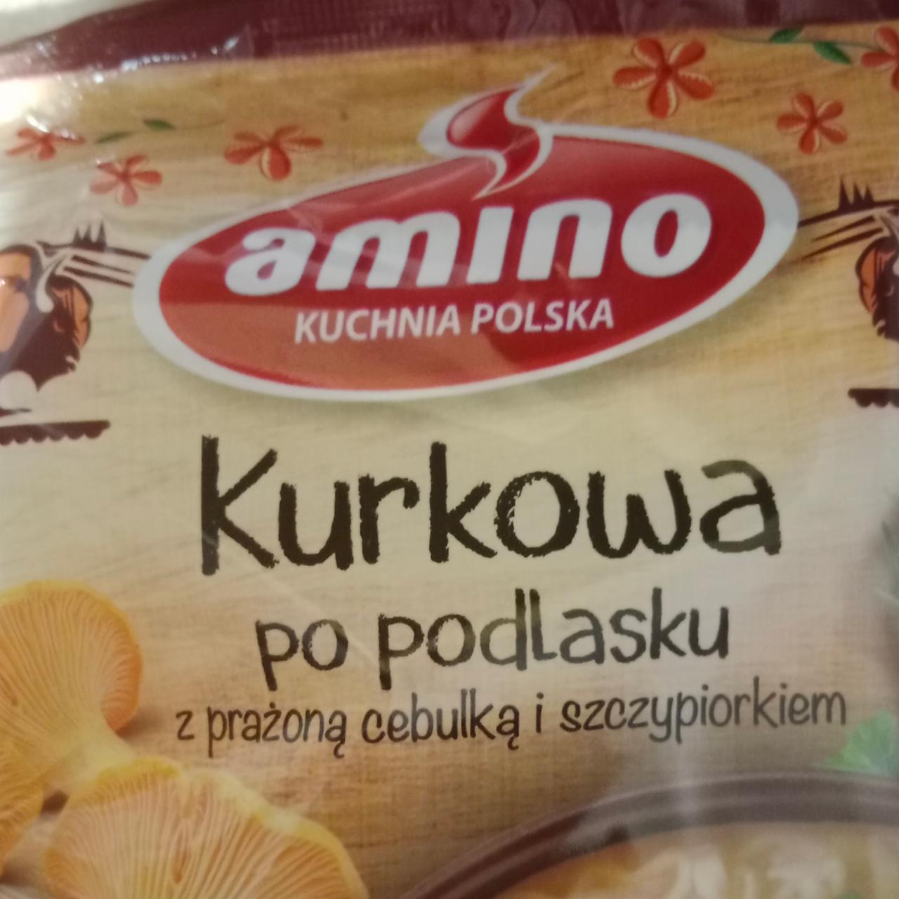 Fotografie - Kurkowa po podlasku z prażoną cebulką i szczypiorkiem Amino kuchnia Polska