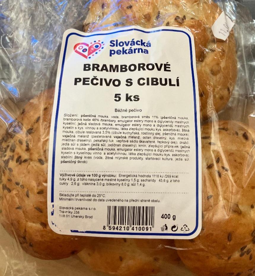 Fotografie - Bramborové pečivo s cibulí Slovácká pekárna