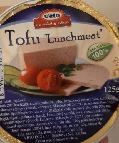 Fotografie - tofu lunchmeat
