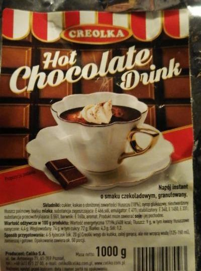Fotografie - Hot chocolate drink creolka