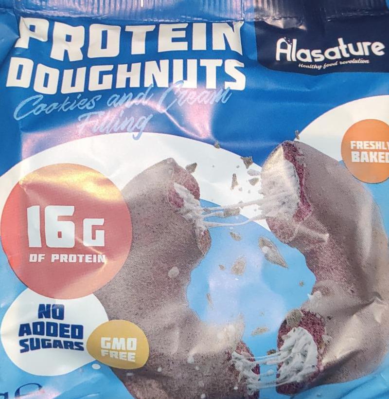 Fotografie - Alasature Protein Doughnuts Lotus Cream
