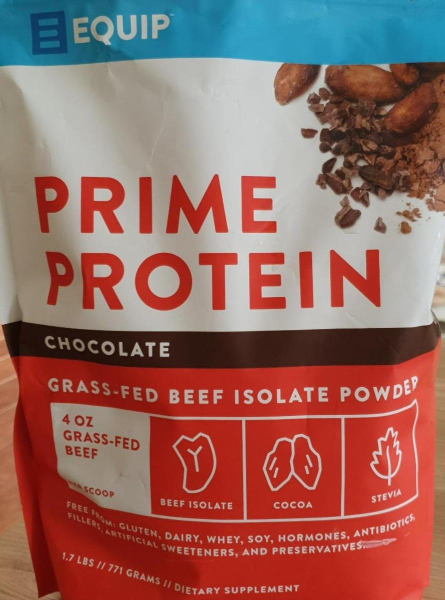 Fotografie - Prime Protein Chocolate Equip