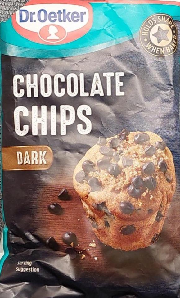 Fotografie - Chocolate Chips dark Dr.Oetker