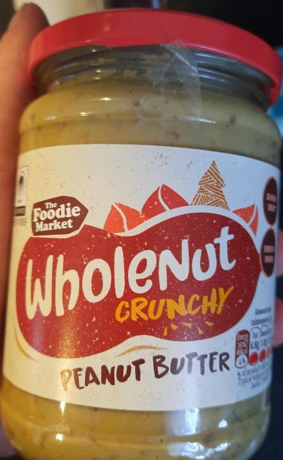 Fotografie - Wholenut Crunchy Peanut Butter The Foodie Market