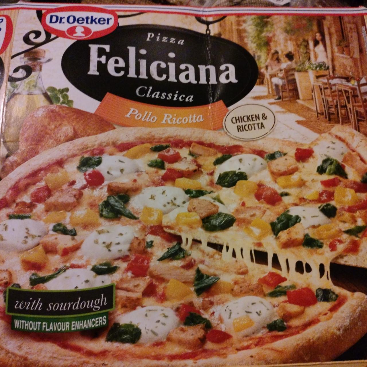 Fotografie - Pizza Feliciana classica Pollo Ricotta Dr.Oetker