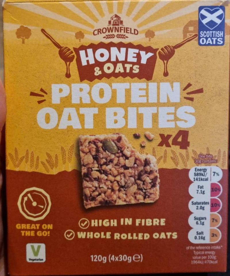 Fotografie - Honey & Oats Protein Oat Bites Crownfield
