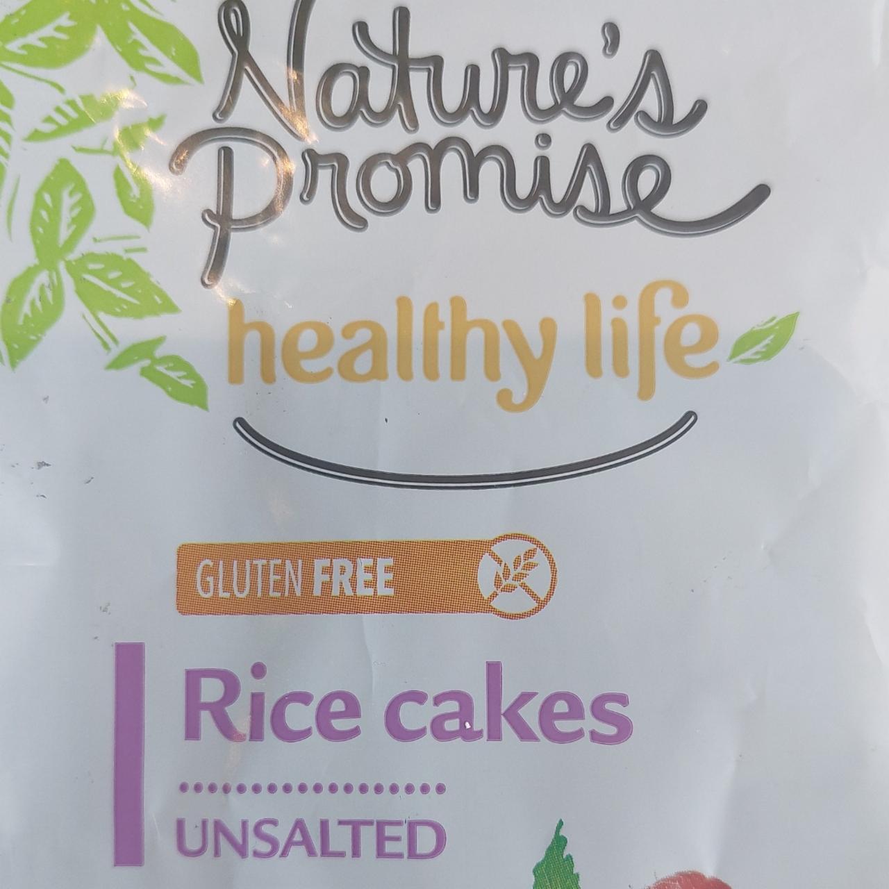 Fotografie - Rice cakes unsalted Nature's Promise