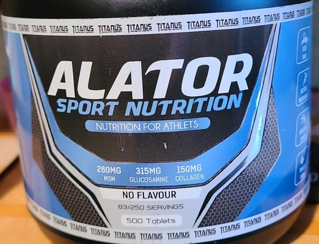 Fotografie - Alator sport nutrition No flavour Titanus