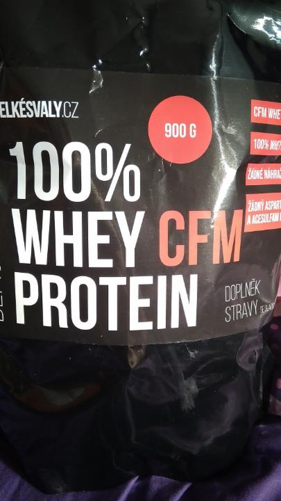 Fotografie - Whey protein CFM vanilka 100% Velké svaly.cz