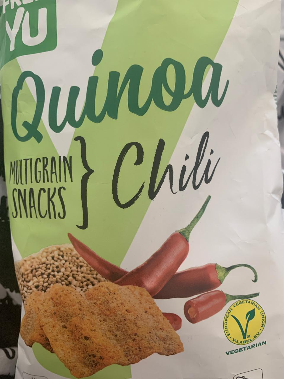 Fotografie - Multigrain Snack Quinoa chilli FREEYU
