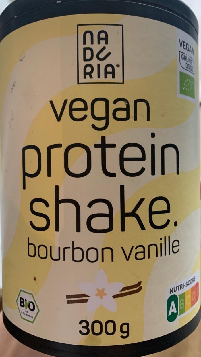 Fotografie - naduria vegan protein shake bourbon vanille