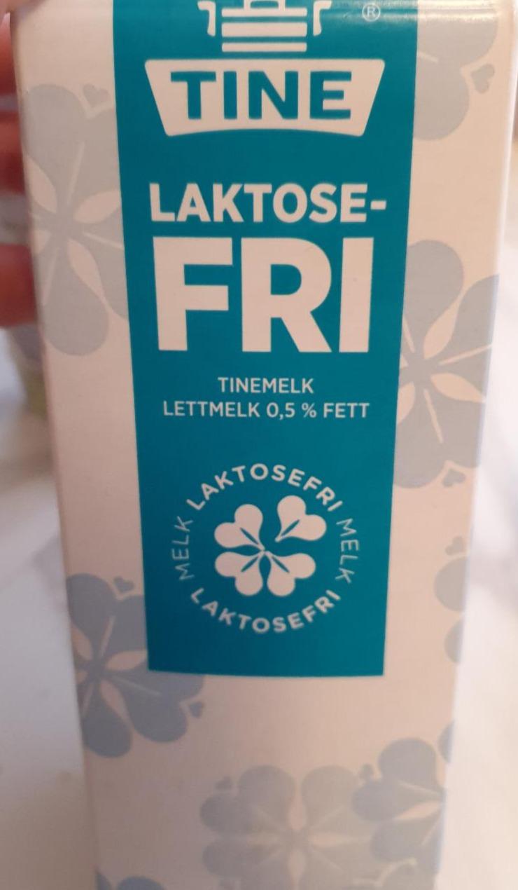 Fotografie - Laktosefri Lettmelk 0,5% Fett Tine