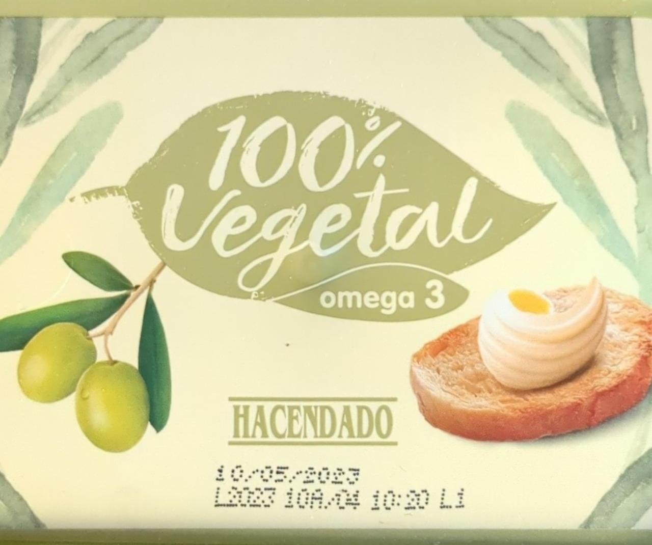 Fotografie - 100 % Vegetal Omega 3 Hacendado