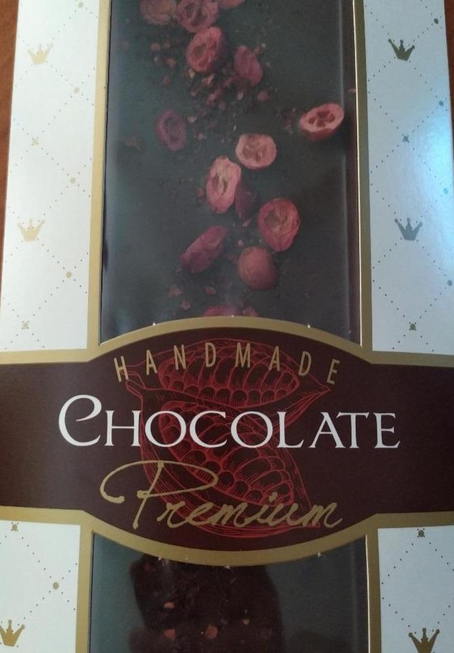 Fotografie - Handmade chocolate Premier Čokoláda s brusnicami a červenými ríbezľami