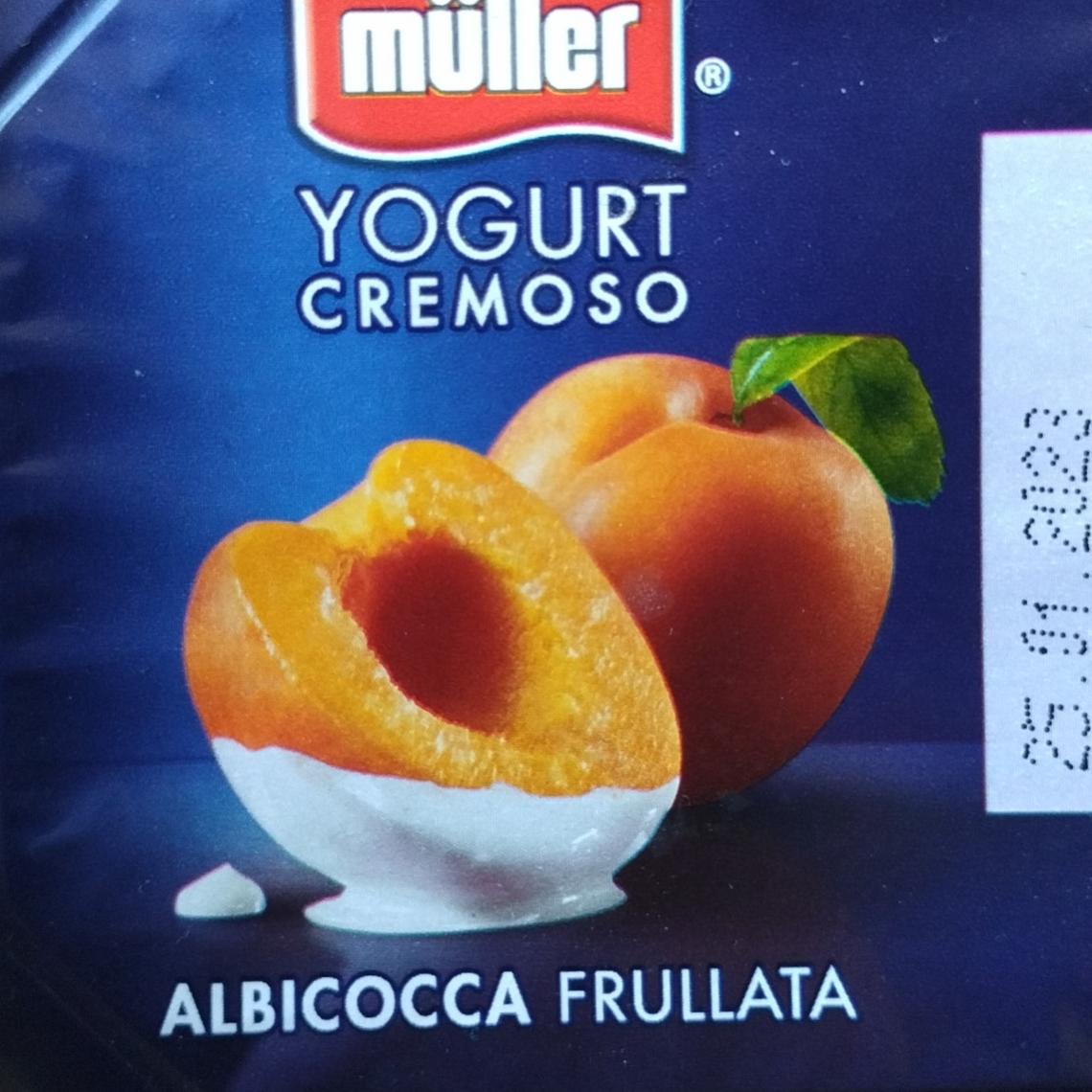 Fotografie - Yogurt cremoso Ablicocca frullata Müller