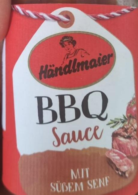 Fotografie - BBQ sauce mit süßem Senf Handlmaier