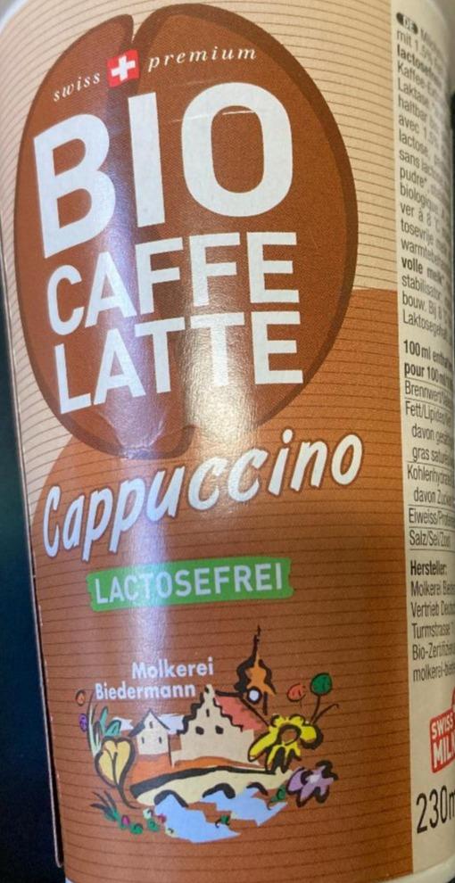 Fotografie - BIO caffe latte cappuccino lactose free Swiss Premium