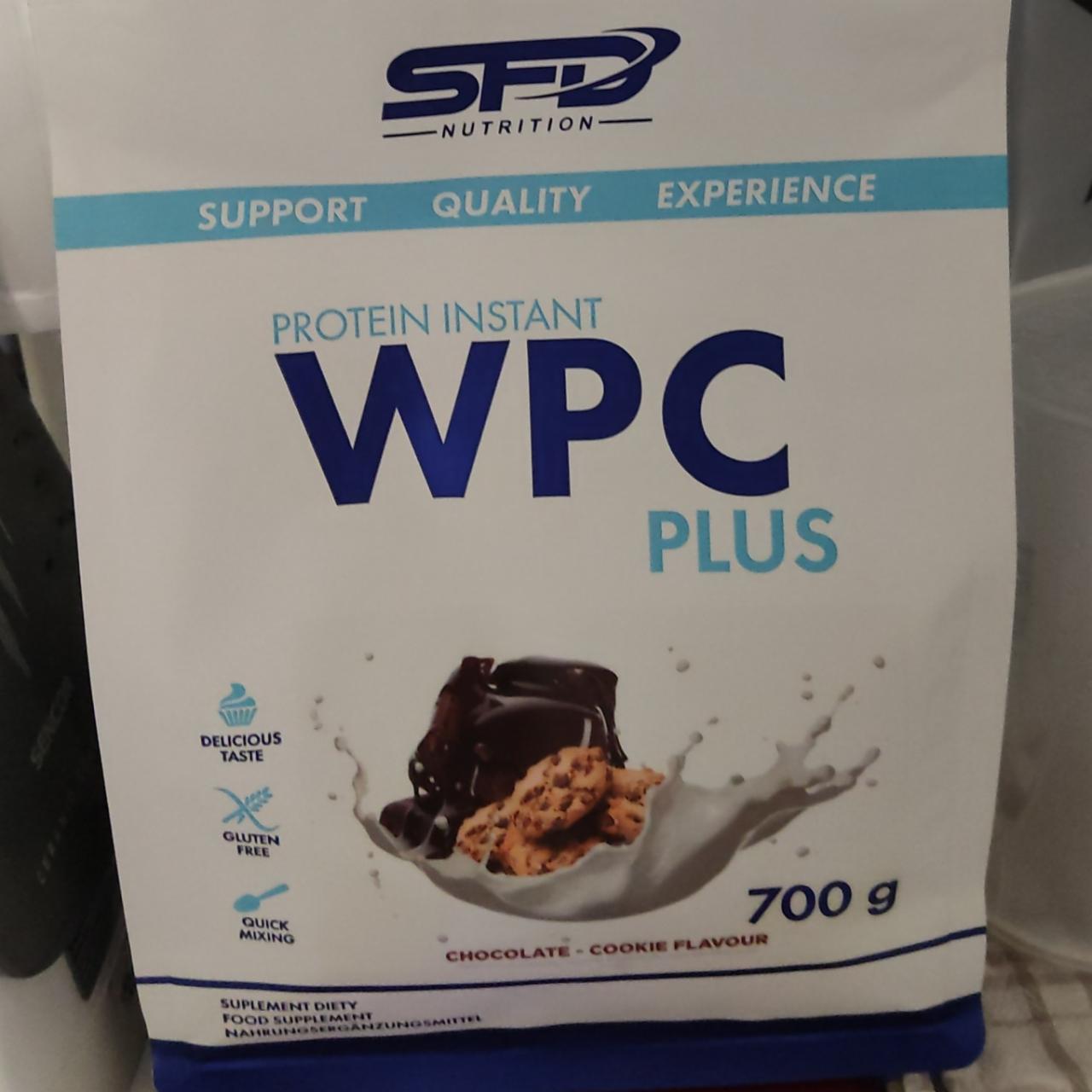 Fotografie - WPC Plus Protein Instant Chocolate-Cookie SFD Nutrition