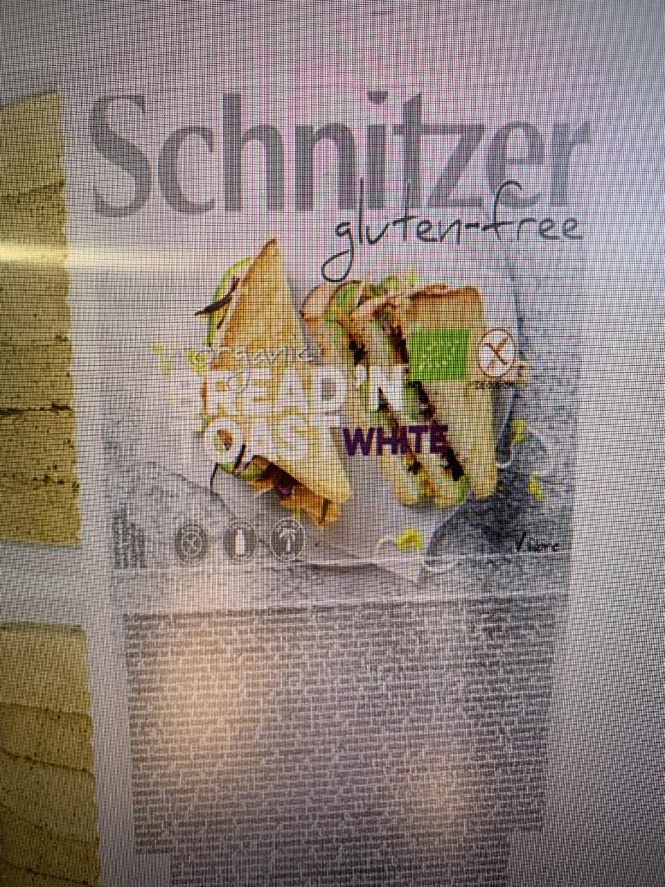 Fotografie - Bio toastový chléb bez lepku bílý Schnitzer