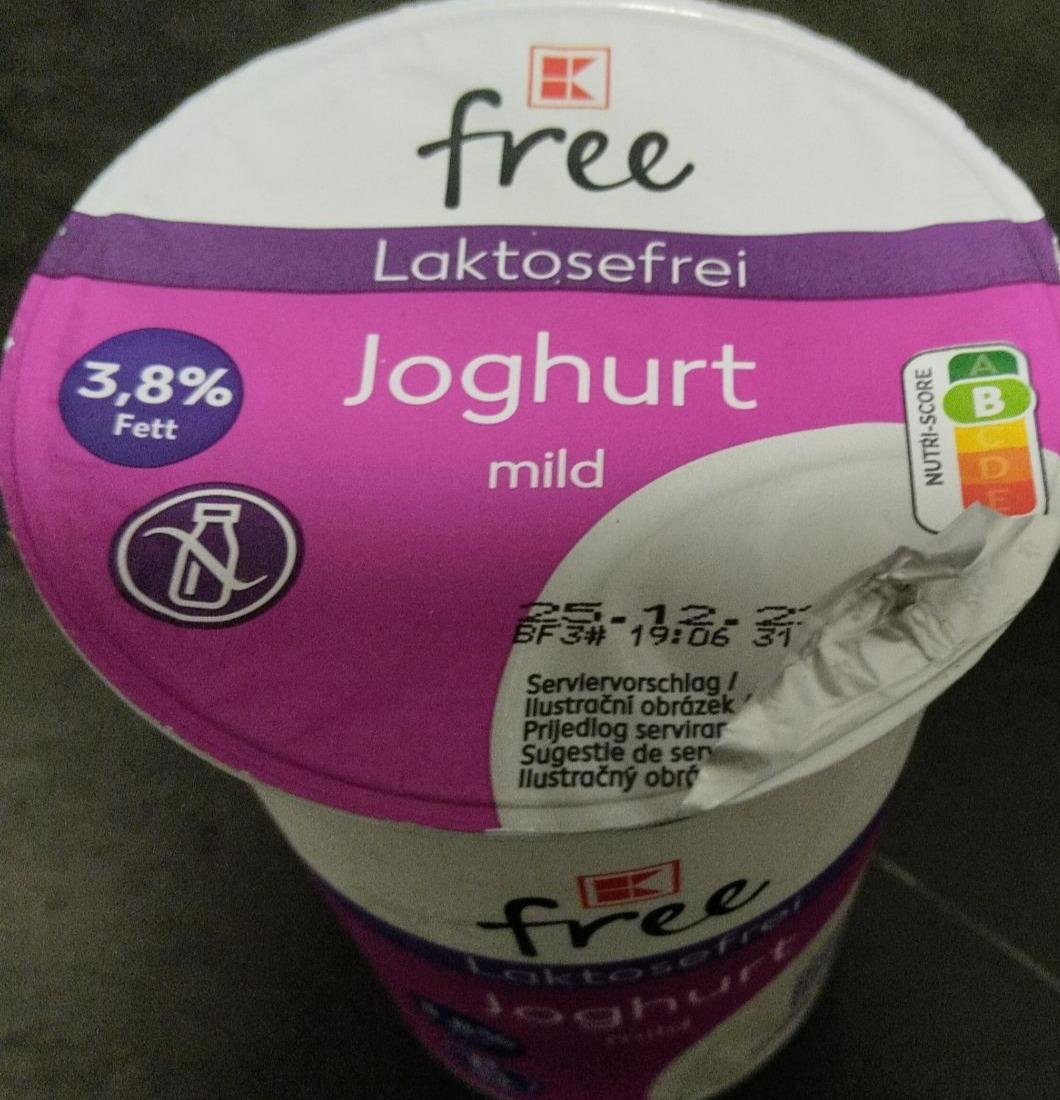 Fotografie - Joghurt mild laktosefrei 3,8% K-free