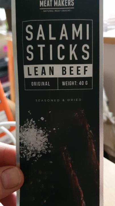 Fotografie - salami sticks lean beef
