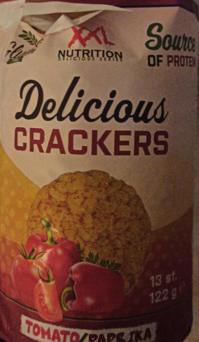 Fotografie - Delicious Crackers tomato paprika XXL Nutrition