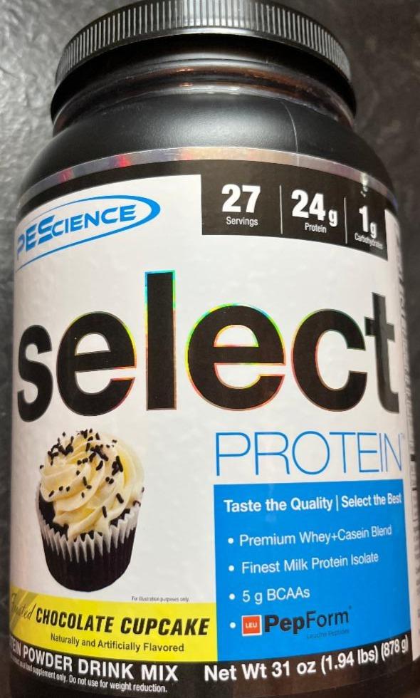 Fotografie - protein chocolate cupcake Pescience select